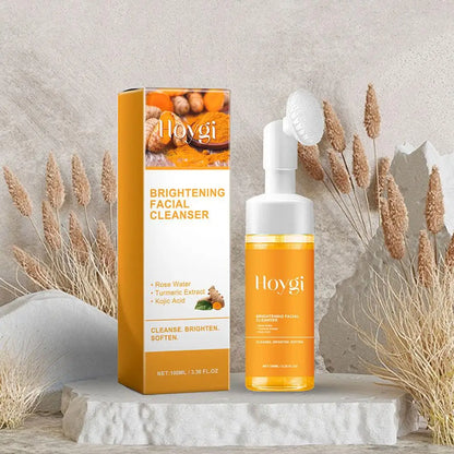 Turmeric Facial Cleanser Facial Scrub Cleansing Oil Control Blackhead Remover Shrink Pores Skin Care Body Care