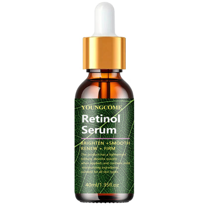 Retinol Serum Lightweight Quick-Absorbing Formula for Brightening, Smooth Renewal & Firming - Suitable for All Skin Types40/60ml