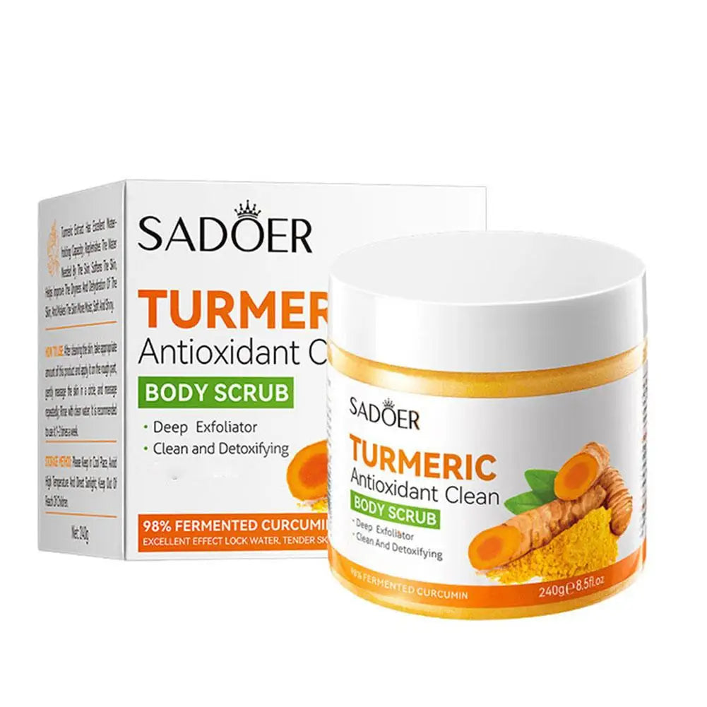 Turmeric Facial Cleanser Facial Scrub Cleansing Oil Control Blackhead Remover Shrink Pores Skin Care Body Care