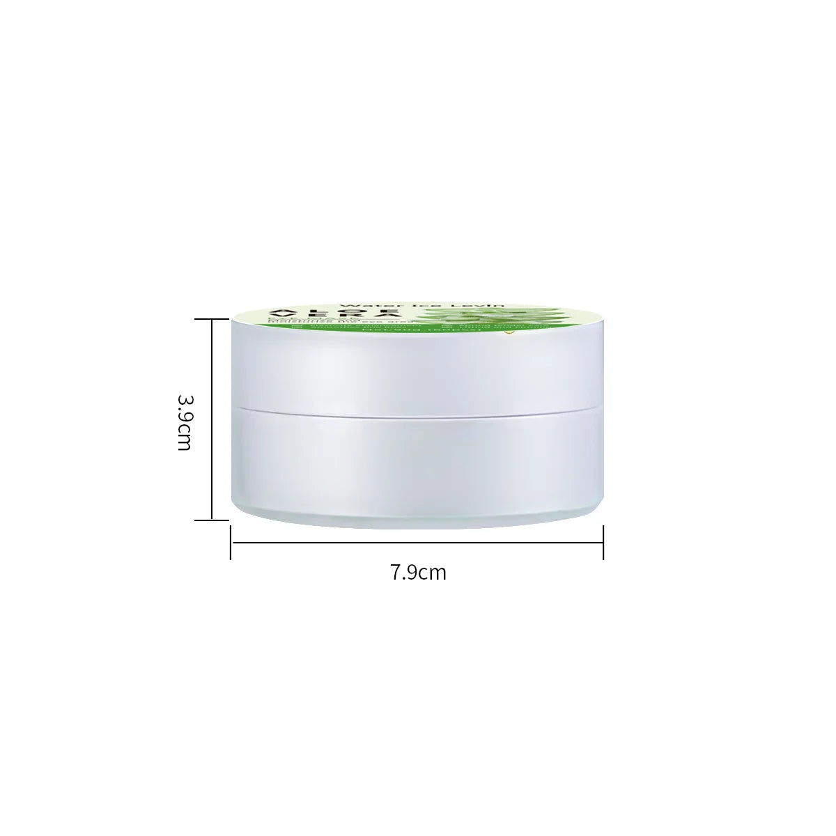 Aloe Vera Collagen Soothing Eye Mask, 60 Pieces - Unisex, Suitable for All Skin Types, Sulfur-Free Acidity, Moisturizing Eye Patch Containing Glycerin